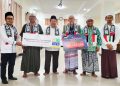 Ponpes Al Aziziyah Serahkan Bantuan Kemanusiaan Untuk Palestina