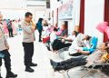 Sambut HUT Ke 74 Polairud, Polda NTB Gelar Kegiatan Sosial Donor Darah