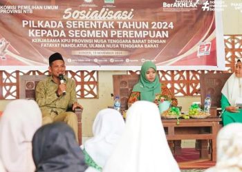 KPU NTB Kolaborasi dengan Fatayat NU, Kaji Fiqih Demokrasi dan Sosialisasikan Pilkada 2024