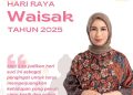 Waisak Bukan Sekadar Ritual, Pesan Menyentuh Senator NTB Mirah untuk Bangsa yang Mulai Lupa Kasih Sayang