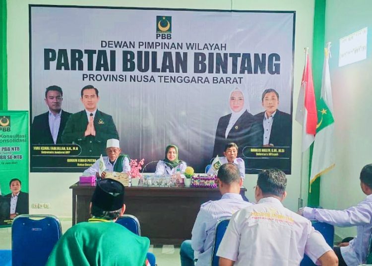 ‘Solidkan Barisan Menuju 2029’ PBB NTB Gelar Konsultasi dan Konsolidasi: Nadirah Al-Habsyi Optimis Mesin Partai Kian Berkah dan Militan