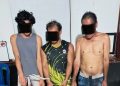Bukan Ninja, Tapi Bawa Samurai! Markas Narkoba Hu’u Dompu Digerebek, Tiga Pengedar Tersungkur di Hadapan Satresnarkoba