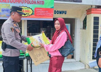 Gerakan Pangan Murah Polres Dompu: Beras Ludes dalam Tiga Jam, Bukti Polri Peduli Perut Rakyat