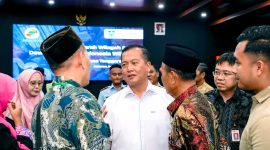 Gubernur NTB, Lalu Muhamad Iqbal, resmi membuka Musyawarah Wilayah (Muswil) Dewan Koperasi Indonesia Wilayah (DEKOPINWIL) NTB di Aula Kantor Pusat Bank NTB Syariah