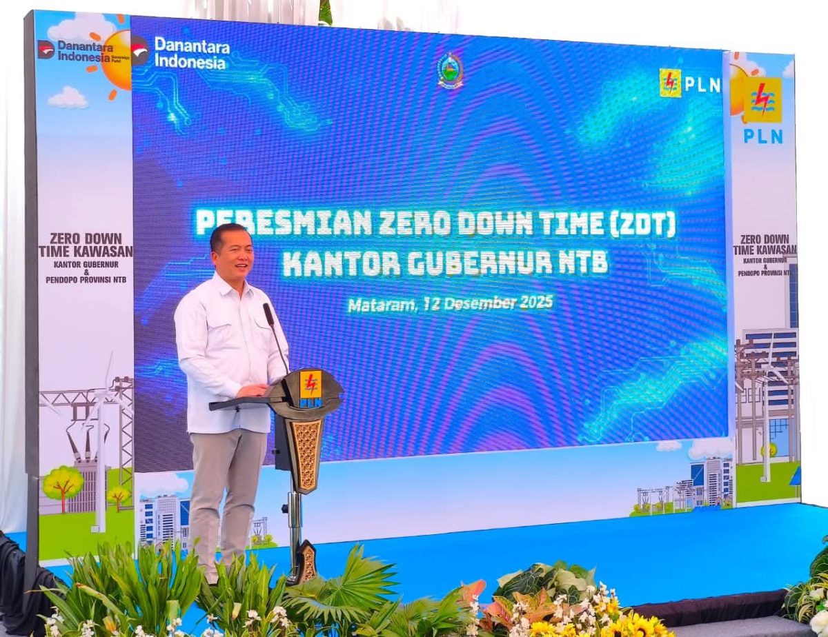 Peluncuran, Pemerintah Provinsi Nusa Tenggara Barat (NTB) bersama PT PLN (Persero) resmi menerapkan sistem Zero Down Time di kawasan Kantor Gubernur NTB