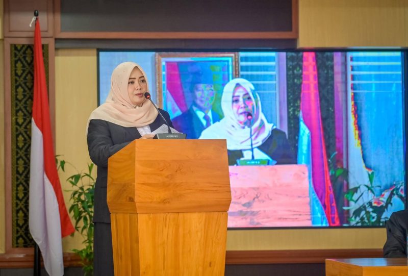 Wakil Gubernur Nusa Tenggara Barat (NTB), Indah Dhamayanti Putri, menghadiri Rapat Paripurna DPRD Provinsi NTB dengan agenda Penetapan Hasil Evaluasi Kementerian Dalam Negeri (Kemendagri) terhadap Rancangan Peraturan Daerah tentang Anggaran Pendapatan dan Belanja Daerah (APBD) Tahun Anggaran 2026.