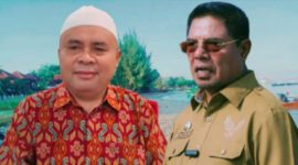 Tokoh Masyarakat Lombok Timur dan Mantan Anggota DPRD NTB 2019-2024 TGH Najamuddin Mustafa dan Bupati Lombok Timur H. Haerul Warisin