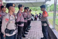 Cuaca Ekstrem, Tim Operasi Aman Nusa II dari Batalyon A Pelopor Brimob Polda NTB dikerahkan melaksanakan Siaga SAR