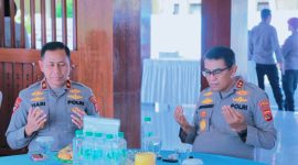 Jajaran Polda NTB menggelar Do'a Bersama ‘Pray for Sumatera’ yang dirangkai dengan syukuran Hari Ulang Tahun Bareskrim, Slog, dan Divkum Polri.