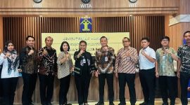 Kantor Wilayah Kementerian Hukum dan HAM Nusa Tenggara Barat (Kanwil Kemenkum NTB) menerima kunjungan Tim dari Kementerian Koordinator Deputi Koordinasi Pembangunan dan Kerja Sama Hak Asasi Manusia (HAM)