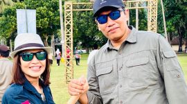 Ketua Persatuan Selancar Ombak Indonesia (PSOI) Provinsi NTB dan Kepala Dinas Pariwisata (Dispar) Provinsi NTB