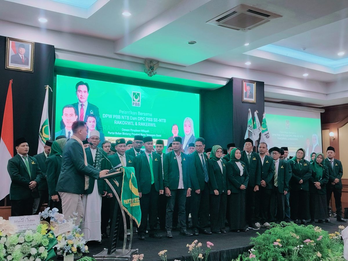 Dewan Pimpinan Wilayah (DPW) Partai Bulan Bintang (PBB) Provinsi Nusa Tenggara Barat (NTB) bersama Dewan Pimpinan Cabang (DPC) PBB se-NTB resmi dilantik dalam Pelantikan Bersama yang dirangkaikan dengan Rapat Koordinasi Wilayah (Rakorwil) dan Rapat Kerja Wilayah (Rakerwil). Kegiatan ini digelar di Hotel Lombok Raya, Mataram