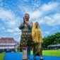 Gubernur dan Wakil Gubernur NTB Lalu Muhamad Iqbal dan Hj Indah Dhamayanti Putri di HUT ke-67 NTB 