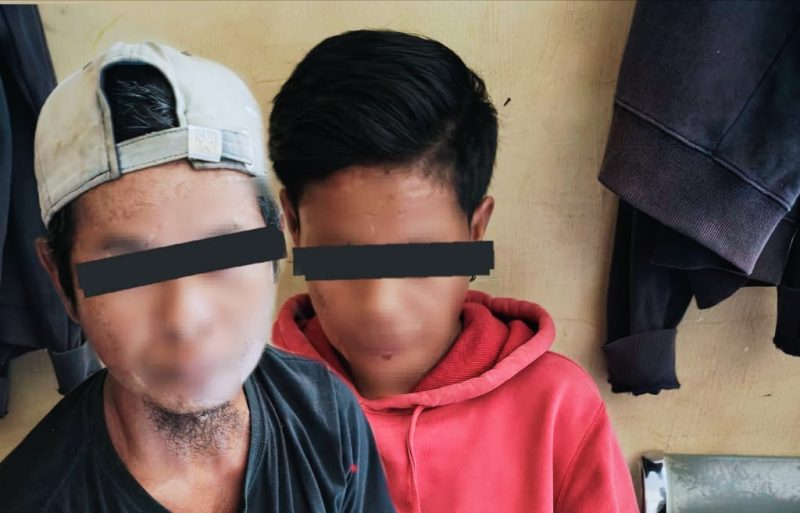 Dua Pelaku yang berhasil diamankan (Ist/Polsek Kempo)
