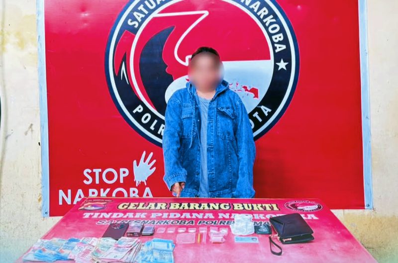 Ibu Rumah Tangga Ditangkap Diduga Pelaku Pengedar Narkoba di Kota Bima 