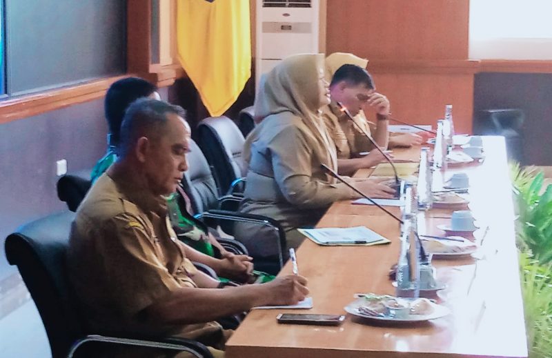 Rapat Koordinasi Pembangunan Koperasi Merah Putih Desa/Kelurahan yang digelar di Aula Tambora, Kantor Gubernur NTB,