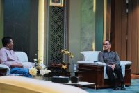 Wali Kota Mataram H. Mohan Roliskana Menggelar Pertemuan dengan PWI NTB.