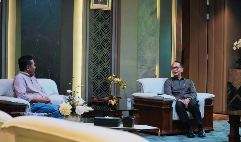 Wali Kota Mataram H. Mohan Roliskana Menggelar Pertemuan dengan PWI NTB.