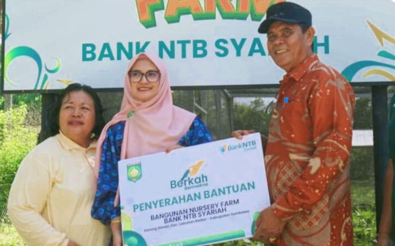 Penyaluran CSR Bank NTB Syariah Dukung Program Pembangunan Berkelanjutan Sumbawa
