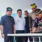 Gubernur Kalimantan Utara Dr. H. Zainal A. Paliwang bersama Bupati Sumbawa Ir. H. Syarafuddin Jarot, MP saat meresmikan Gedung Asrama Mahasiswa Putra dan Putri Kalimantan Utara di Desa Nijang, Kecamatan Unter Iwes, Kabupaten Sumbawa, Sabtu (17/1/2026). Asrama ini dibangun untuk mendukung kenyamanan dan kelayakan hunian mahasiswa perantau asal Kalimantan Utara yang menempuh pendidikan di Sumbawa.