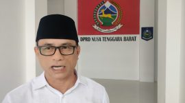 Pimpinan Komisi IV DPRD Provinsi NTB, Hasbullah Muis Konco, usai memimpin rapat bersama Dinas Pekerjaan Umum dan Permukiman NTB di Gedung DPRD NTB, Mataram, Kamis (22/01/2026).