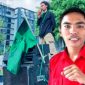 Aktivitas Kader HMI MPO Cabang Mataram, M. Adam Ikbal, bersama Ketua Eksekutif Wilayah LMND NTB, Muhammad Ramadhan, saat menyampaikan sikap dan tuntutan terkait dugaan tindakan represif aparat dalam pengamanan aksi unjuk rasa di Lombok Timur.