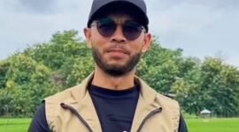 Pimpinan Perum BULOG Kantor Cabang Bima, Alfan Ghazali, saat menyampaikan kesiapan BULOG Bima untuk Gaspoll menyerap Gabah Petani sesuai Harga Pembelian Pemerintah (HPP) Rp6.500/Kg guna mendukung Swasembada Pangan Nasional tahun 2026.