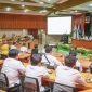 Gedung Kantor Gubernur NTB di Mataram, lokasi penyerahan Laporan Hasil Pemeriksaan (LHP) BPK RI Perwakilan NTB Semester II Tahun 2025 Tahap II yang mengungkap temuan 88 izin tambang, pelanggaran lahan pangan, dan aktivitas tambang ilegal di Nusa Tenggara Barat.
