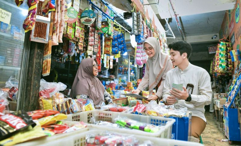 Direktur Utama Bank NTB Syariah, Nazaruddin, saat memberikan keterangan terkait rencana pembukaan layanan Pojok NTBS di tiga pasar tradisional strategis di Kota Mataram, Senin (26/1/2026).