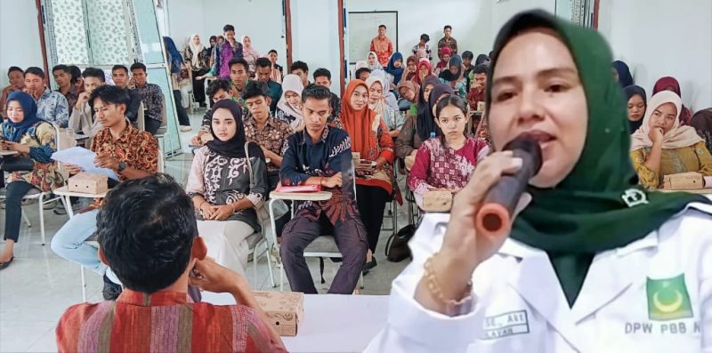 Anggota DPRD Provinsi NTB Dapil VI Pulau Sumbawa, Nadirah Al-Habsyi, SE, A.Kt saat menggelar reses Masa Sidang II Tahun 2025/2026 di Kampus STKIP Yapis Dompu, Kamis (5/2/2026). Dalam dialog bersama mahasiswa dan dosen, ia menyerap aspirasi terkait beasiswa S1-S3, kesejahteraan dosen, serta pemerataan sarana pendidikan tinggi di Pulau Sumbawa.