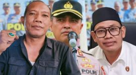 Foto Ketua DPW Partai Ummat NTB:
Ketua DPW Partai Ummat NTB, Yuliadin alias Bucek, saat memberikan keterangan terkait kasus narkoba yang menyeret aparat kepolisian di Bima Kota.