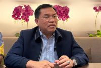 Sony Sonjaya, Wakil Kepala BGN Bidang Operasional, saat memberikan penjelasan terkait keuntungan mitra MBG di Jakarta, 22 Februari 2026.