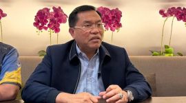 Sony Sonjaya, Wakil Kepala BGN Bidang Operasional, saat memberikan penjelasan terkait keuntungan mitra MBG di Jakarta, 22 Februari 2026.