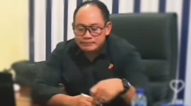 AKP Malaungi usai sidang kode etik di Polda NTB yang memutuskan Pemberhentian Tidak Dengan Hormat (PTDH).