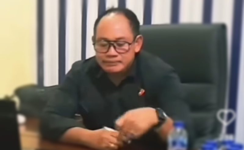 AKP Malaungi usai sidang kode etik di Polda NTB yang memutuskan Pemberhentian Tidak Dengan Hormat (PTDH).