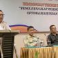 Kepala BPSDMD Provinsi NTB, Drs. H. Fathurrahman, M.Si., saat menyampaikan sambutan dan materi dalam kegiatan Bimtek Penguatan Alat Kelengkapan Dewan (AKD) DPRD Kota Bima di Aula Mandalika Hotel Lombok Raya, Mataram.