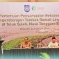 Asisten I Setda Provinsi NTB, Dr. H. Fathul Gani, M.Si., saat membuka High Level Meeting Pengembangan Tambak Ramah Lingkungan di Teluk Saleh, di Prime Park Hotel dan Convention Lombok, Kamis (12/2/2026).