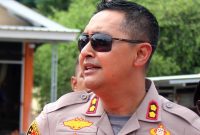 AKBP Didik Putra Kuncoro saat menjabat Kapolres Bima Kota sebelum resmi ditetapkan sebagai tersangka kasus narkoba oleh Bareskrim Polri.