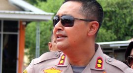 AKBP Didik Putra Kuncoro saat menjabat Kapolres Bima Kota sebelum resmi ditetapkan sebagai tersangka kasus narkoba oleh Bareskrim Polri.
