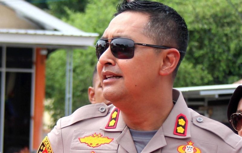 AKBP Didik Putra Kuncoro saat menjabat Kapolres Bima Kota sebelum resmi ditetapkan sebagai tersangka kasus narkoba oleh Bareskrim Polri.