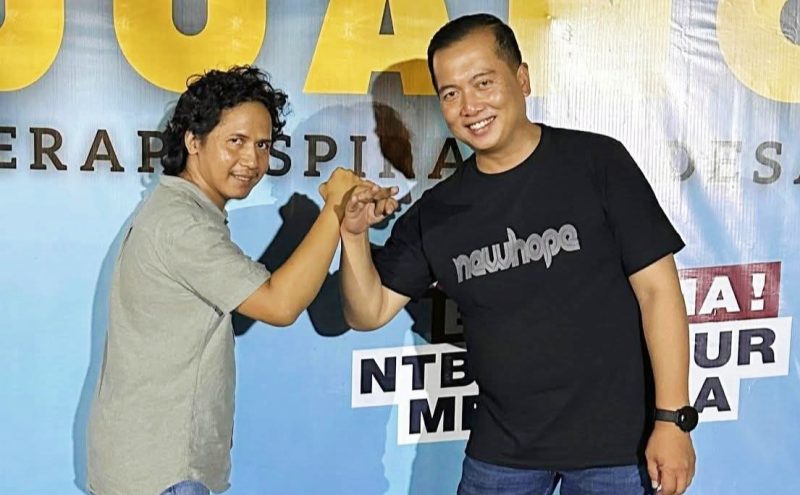 Apriadi Abdi Negara dari Tim Hukum 99 Iqbal–Dinda saat menyampaikan pandangan hukum terkait evaluasi legalitas dan kewajaran honorarium TAG-P3K NTB.