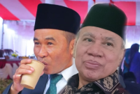 Ketua DPW PPP NTB H. Muzihir saat memberikan pernyataan terkait pemblokiran wartawan oleh Anggota DPRD Dompu Baharuddin.