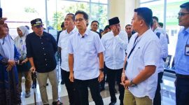 Menteri Kesehatan RI Budi Gunadi Sadikin bersama Gubernur NTB Lalu Muhamad Iqbal meninjau langsung progres pembangunan dan kesiapan layanan di RSUD Kota Bima, Jumat (27/2/2026).