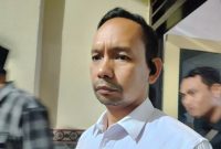 Direktur Reserse Kriminal Khusus Polda NTB Kombes Pol. FX. Endriadi menyampaikan keterangan terkait penetapan Ico Rahmawati sebagai tersangka dugaan pungli tunjangan guru daerah terpencil.