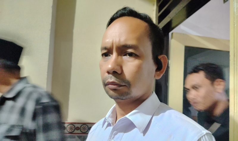 Direktur Reserse Kriminal Khusus Polda NTB Kombes Pol. FX. Endriadi menyampaikan keterangan terkait penetapan Ico Rahmawati sebagai tersangka dugaan pungli tunjangan guru daerah terpencil.
