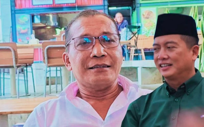 Dr (c) M. Ikhwan, SH., MH., Ketua Lembaga Bantuan Hukum NW, bersama Gubernur NTB Lalu Muhamad Iqbal 