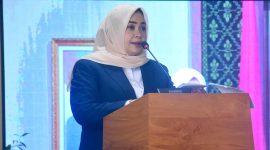 Wakil Gubernur NTB Indah Dhamayanti Putri menghadiri rapat pembahasan Raperda perubahan Perda Pajak Daerah dan Retribusi Daerah di Kantor Gubernur NTB, Senin (9/3/2026).