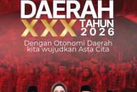 Pimpinan dan Anggota DPRD NTB saat menyampaikan ucapan Selamat Hari Otonomi Daerah XXX Tahun 2026 dengan tema Dengan Otonomi Daerah Kita Wujudkan Asta Cita.