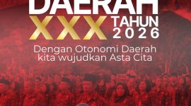 Pimpinan dan Anggota DPRD NTB saat menyampaikan ucapan Selamat Hari Otonomi Daerah XXX Tahun 2026 dengan tema Dengan Otonomi Daerah Kita Wujudkan Asta Cita.