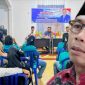 H. Muhamad Aminurlah saat sosialisasi Raperda Perlindungan PMI di Kota Bima bersama perwakilan penyalur tenaga kerja dan pemerintah daerah.